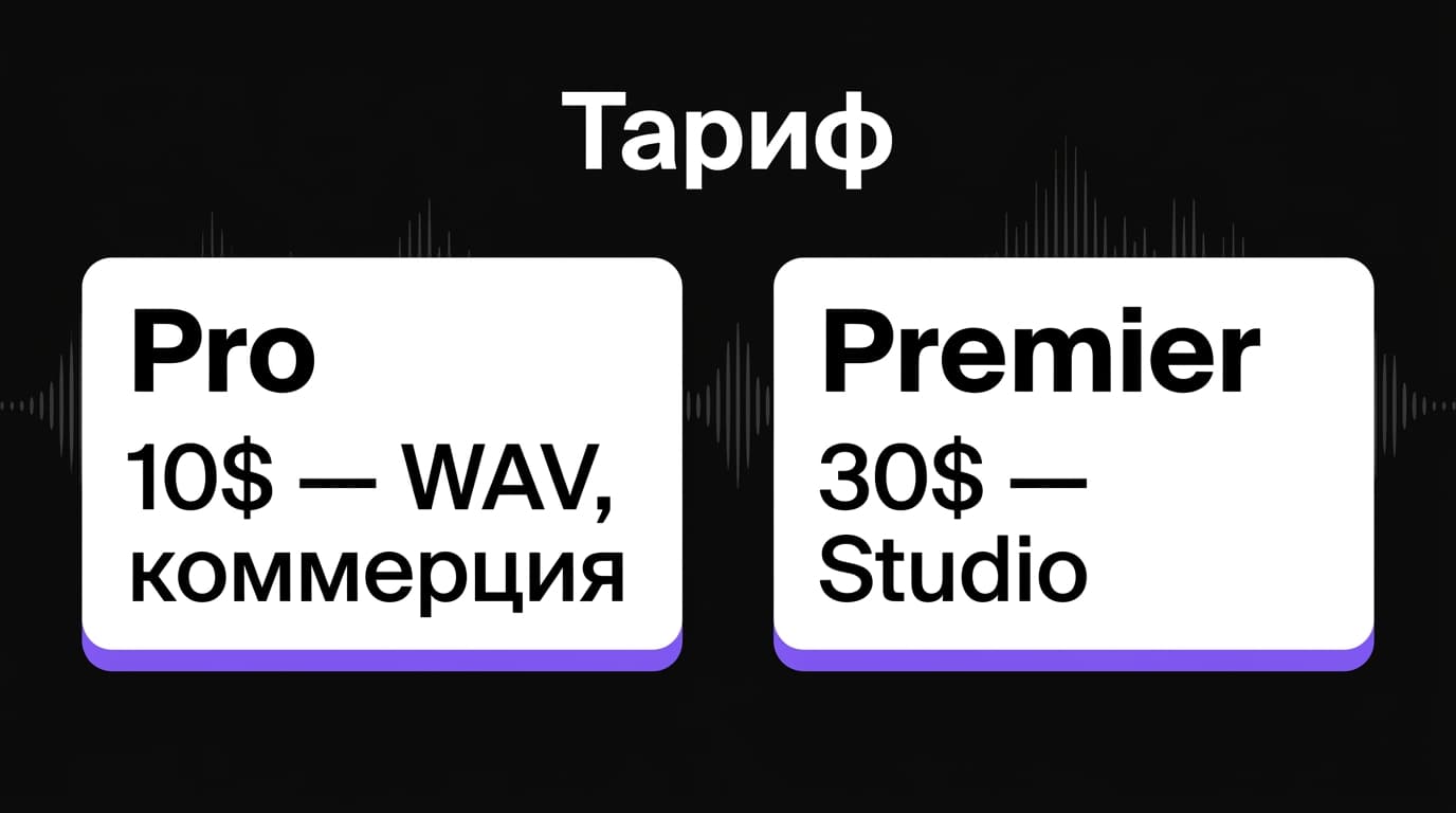 Подписка Suno из России: какой тариф выбрать и как её оплатить — фото 1