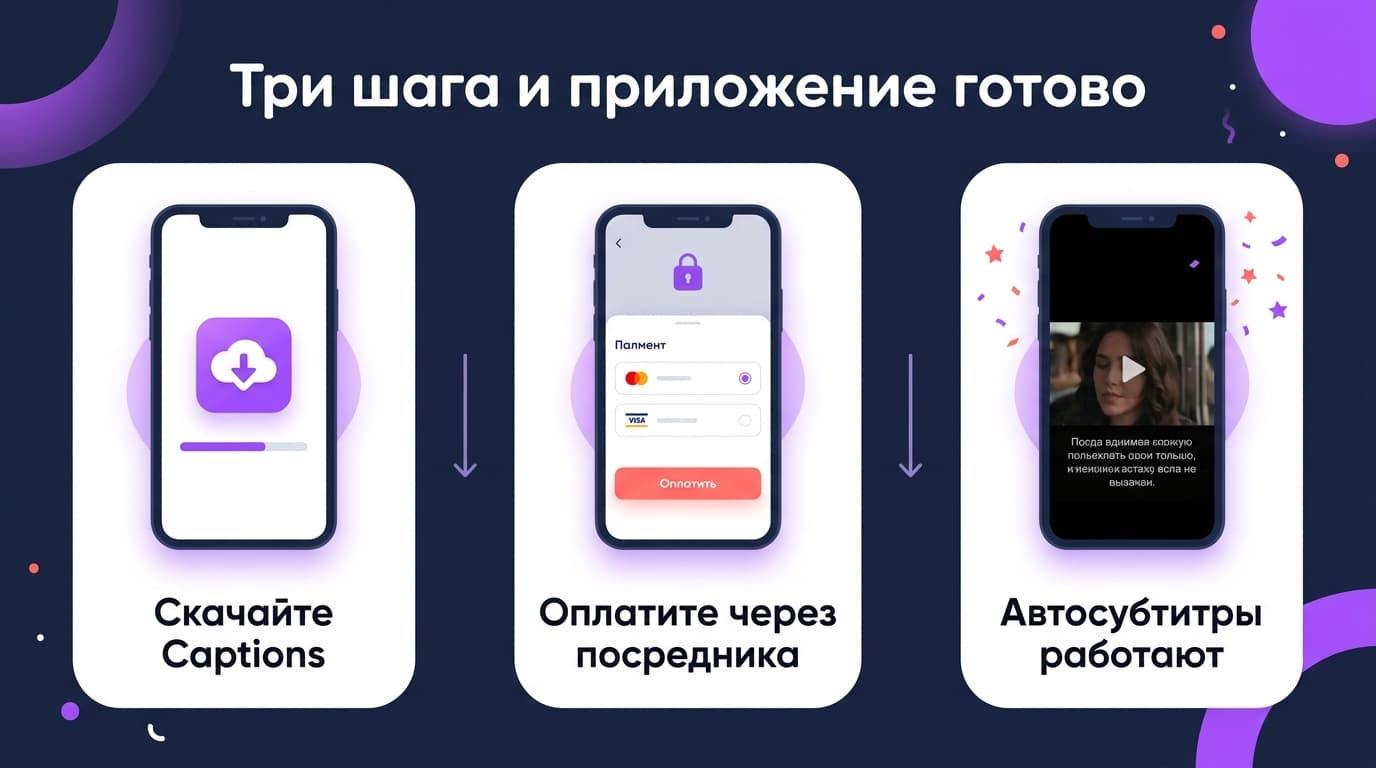Captions в 2026 году: как оплатить из России ИИ-редактор для субтитров и что он реально умеет — фото 2