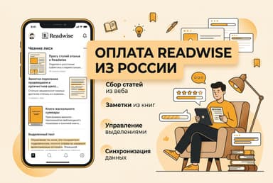 Как оформить подписку Readwise из России в 2026 году: без зарубежной карты