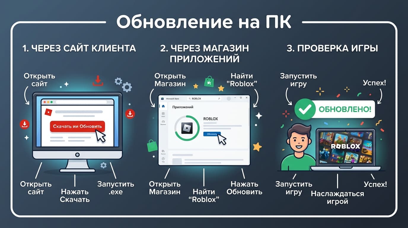 Как обновить Roblox на всех устройствах: полное руководство — фото 2