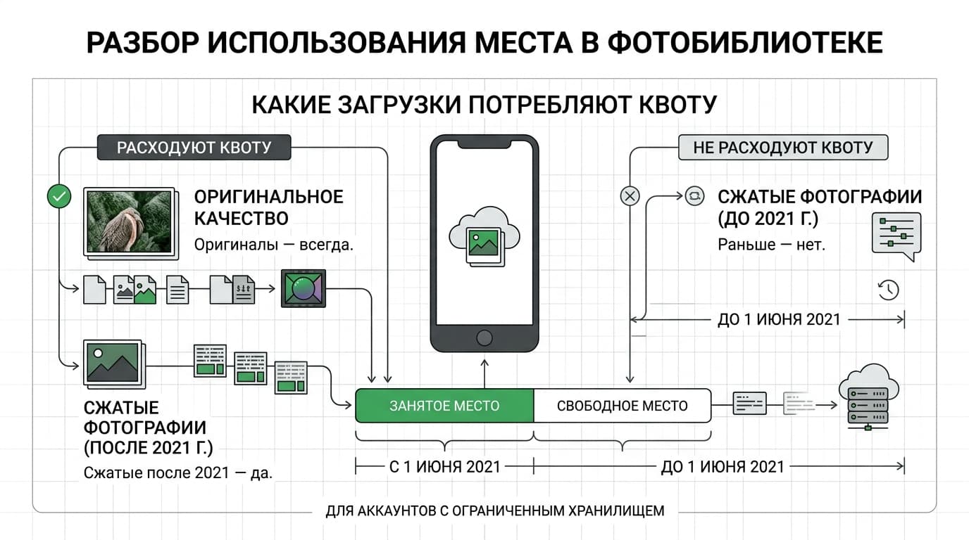 Как оплатить Google Drive из России в 2026 году: квота, тарифы и правило двух лет — фото 6