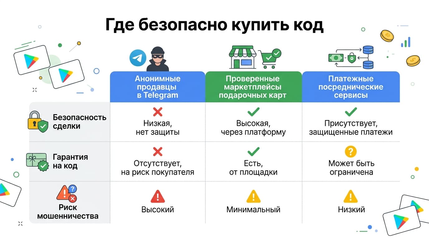 Как оплатить покупку в Плей Маркете из России в 2026 году — фото 4