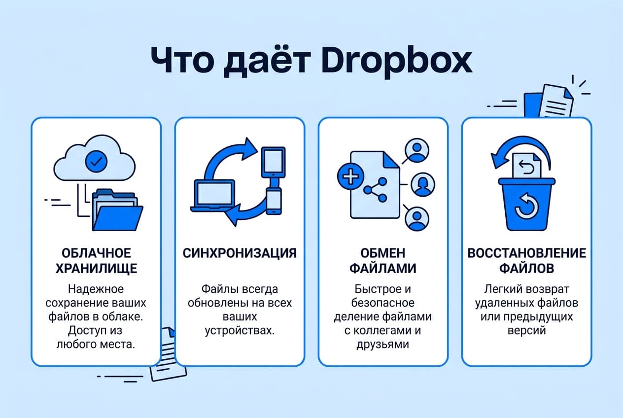 Как оформить подписку Dropbox из России в 2026 году: без зарубежной карты — фото 1