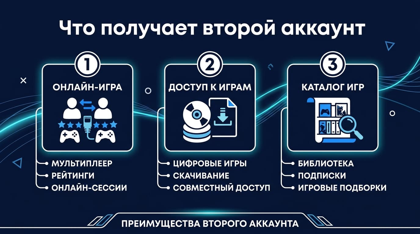Как пользоваться подпиской PS Plus на два аккаунта: игровой шеринг по шагам — фото 1