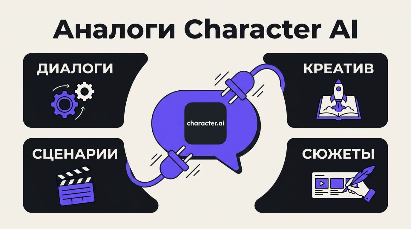 Аналоги Character AI: чем реально заменить и что потеряешь при переезде