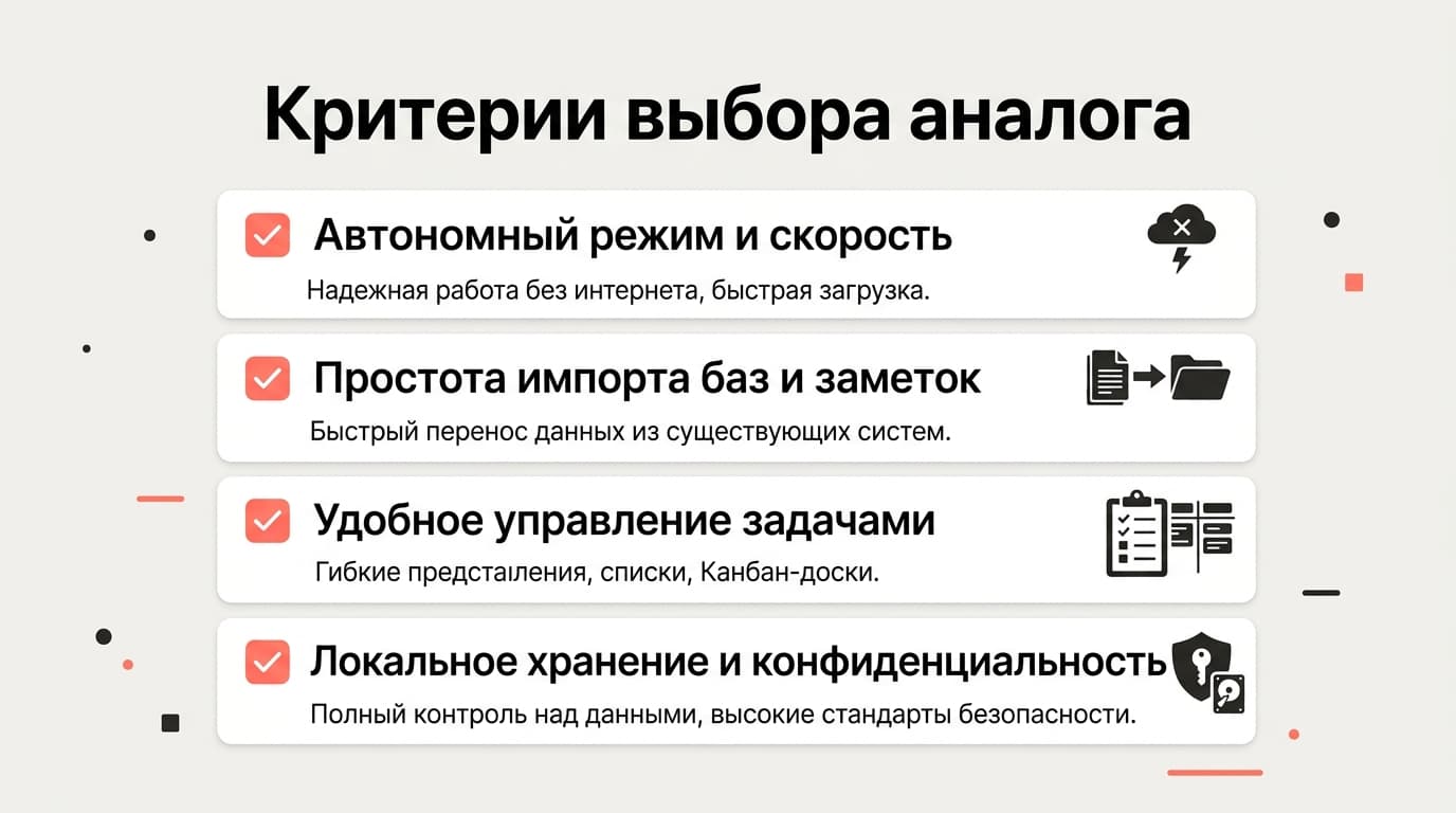 Аналоги Notion: чем заменить сервис и когда это вообще нужно — фото 1