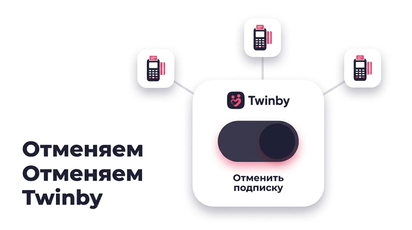 Как отменить подписку Twinby: три кассы, три разных пути и проверка, что деньги больше не уходят