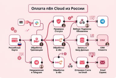 Как оплатить n8n Cloud из России в 2026 году: без зарубежной карты