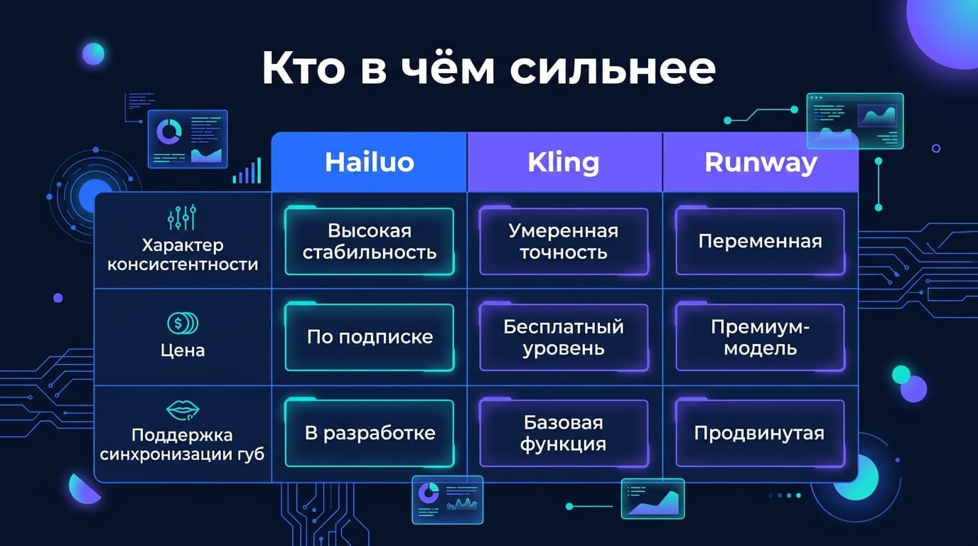 Hailuo и конкуренты: что выбрать для генерации видео в 2026 году — фото 2