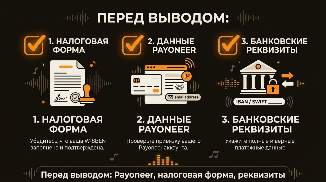 Как вывести деньги с TuneCore: PayPal, банк или карта — что выбрать и сколько ждать — фото 3