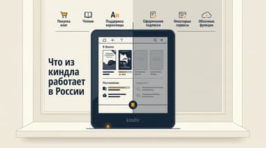 Работает ли киндл в России в 2026 году: что включается, а что уже нет