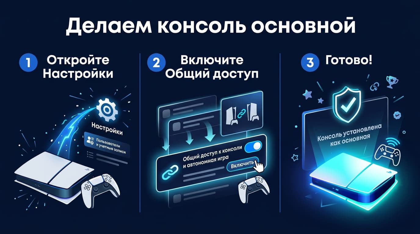 Как пользоваться подпиской PS Plus на два аккаунта: игровой шеринг по шагам — фото 2