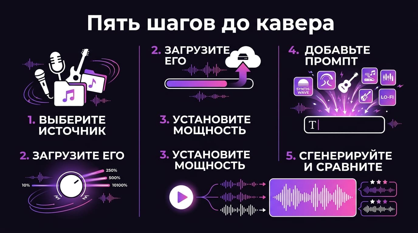 Udio как сделать кавер: рабочий способ через Styles и Remix — фото 4