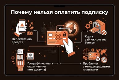 Почему нельзя оплатить подписку из России в 2026 году и как это решить