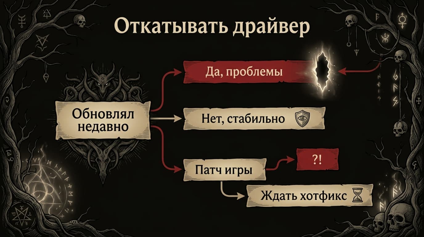 Diablo 4 вылетает с ошибкой: ищем причину по симптомам, а не наугад — фото 5
