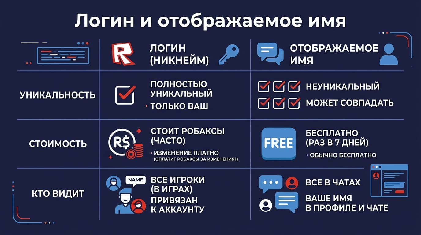 Как назвать аккаунт в Roblox: логин, ник и идеи — фото 1