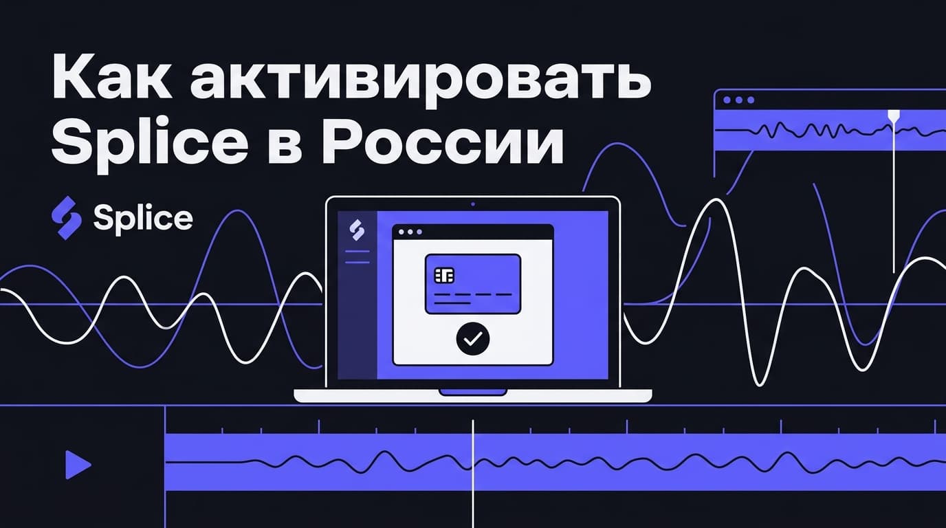 Как активировать Splice в России в 2026 году: рабочие способы оплаты и подписки