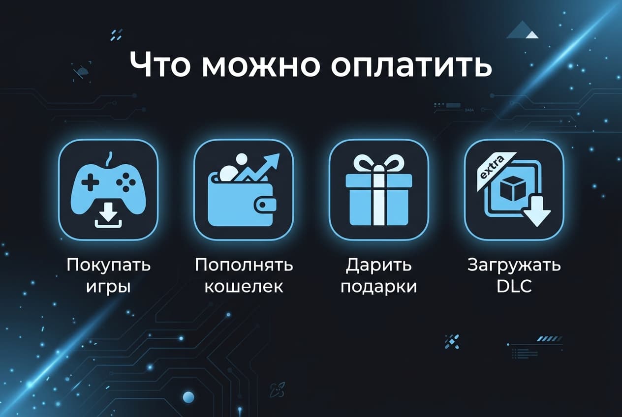 Как оплатить Steam из России в 2026 году: игры и кошелёк без зарубежной карты — фото 1