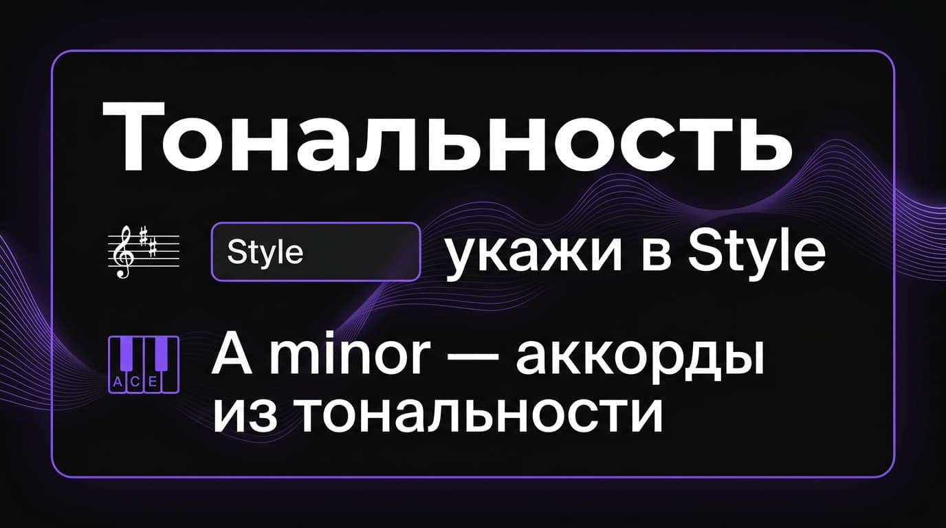 Как задать аккорды в Suno и насколько модель их слушается — фото 2