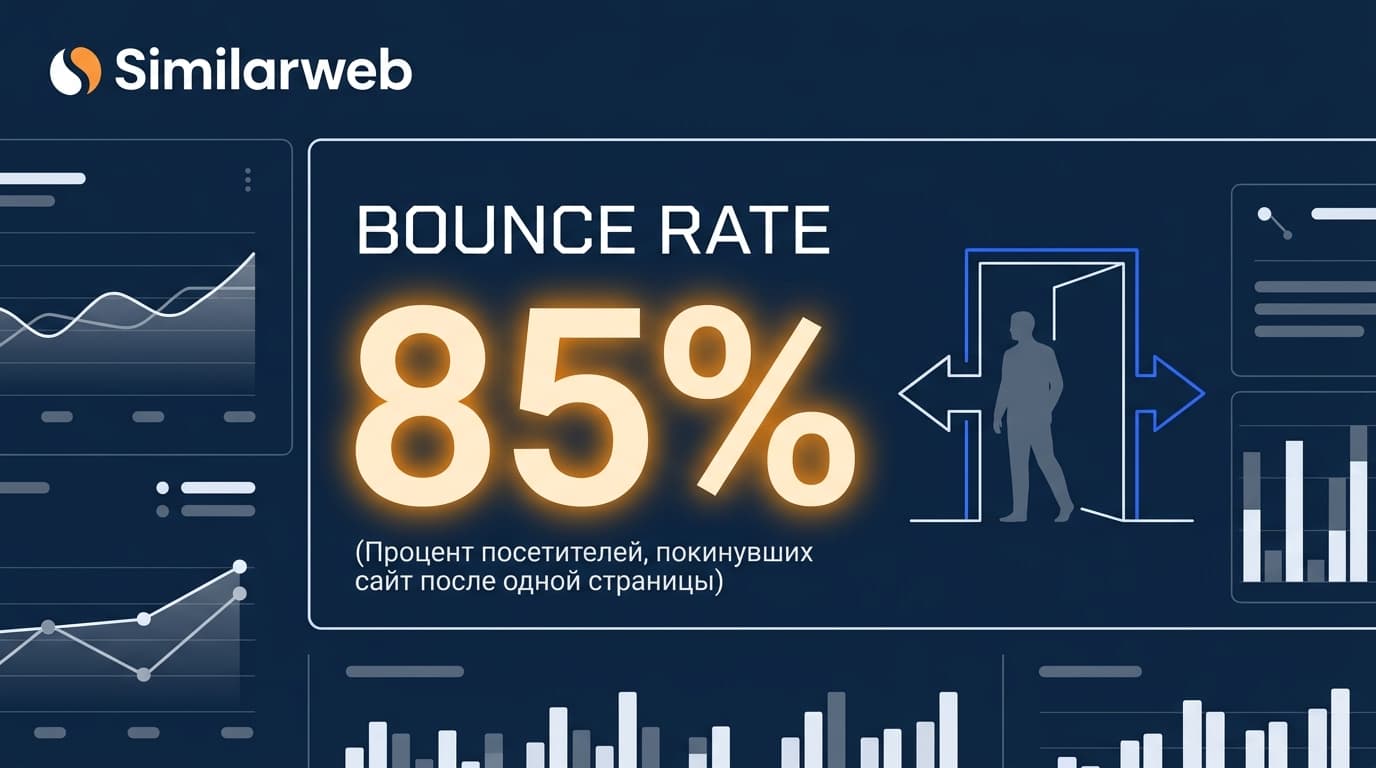 Что такое bounce rate в Similarweb и как читать этот процент
