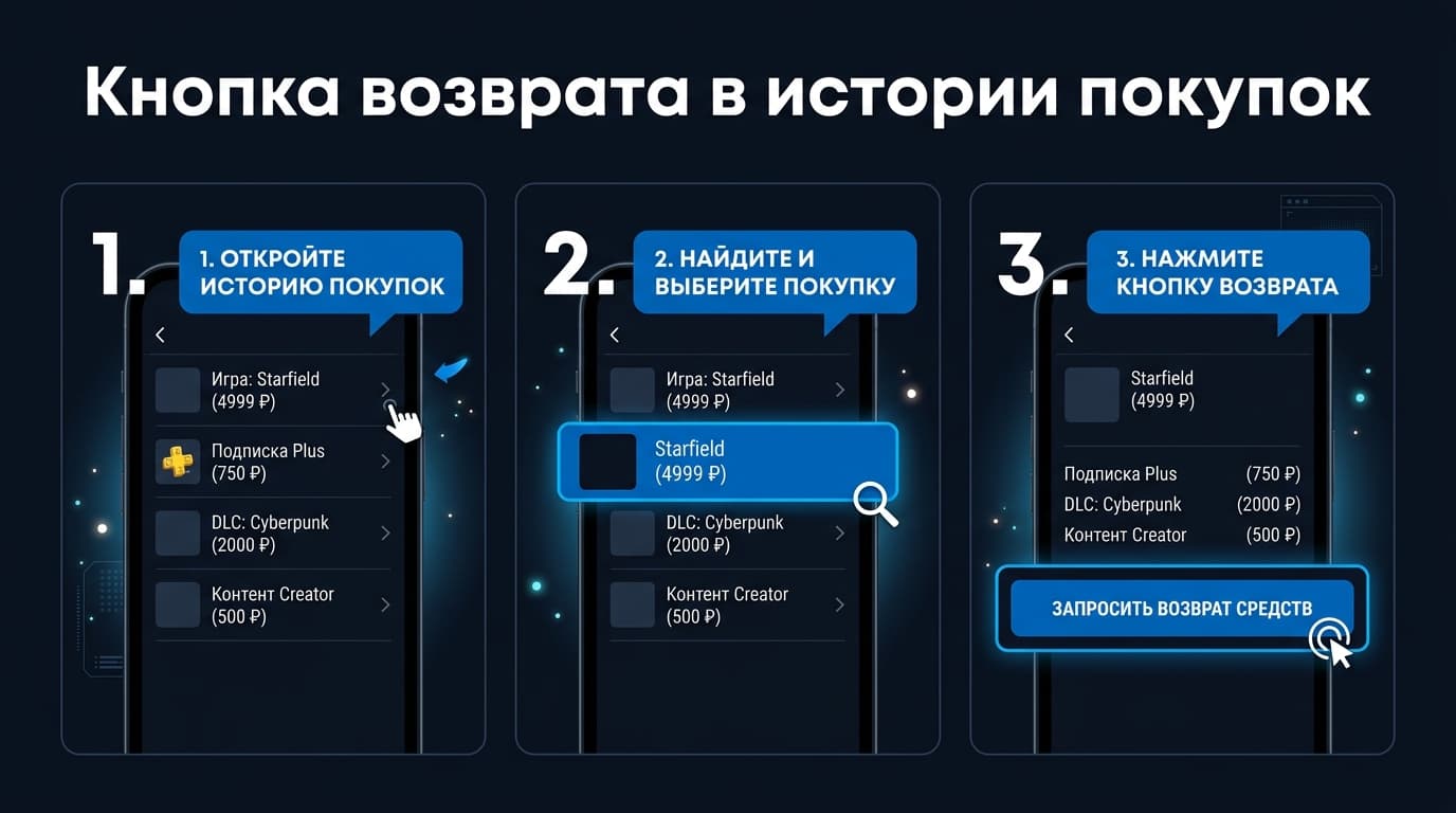 Как отменить покупку в PS Store и вернуть деньги — фото 2
