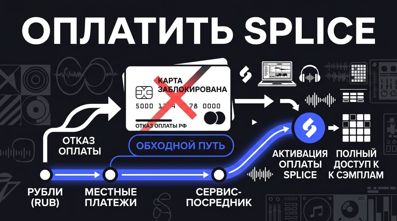 Как оплатить Splice из России в 2026 году: разбираемся с подпиской без нервов