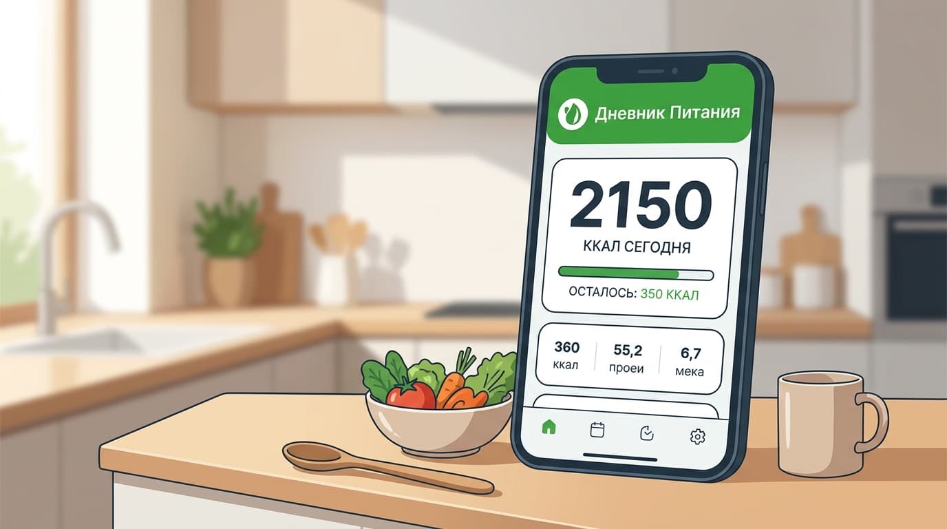 Что такое РСК в FatSecret: откуда берётся цифра дневной нормы и почему она гуляет
