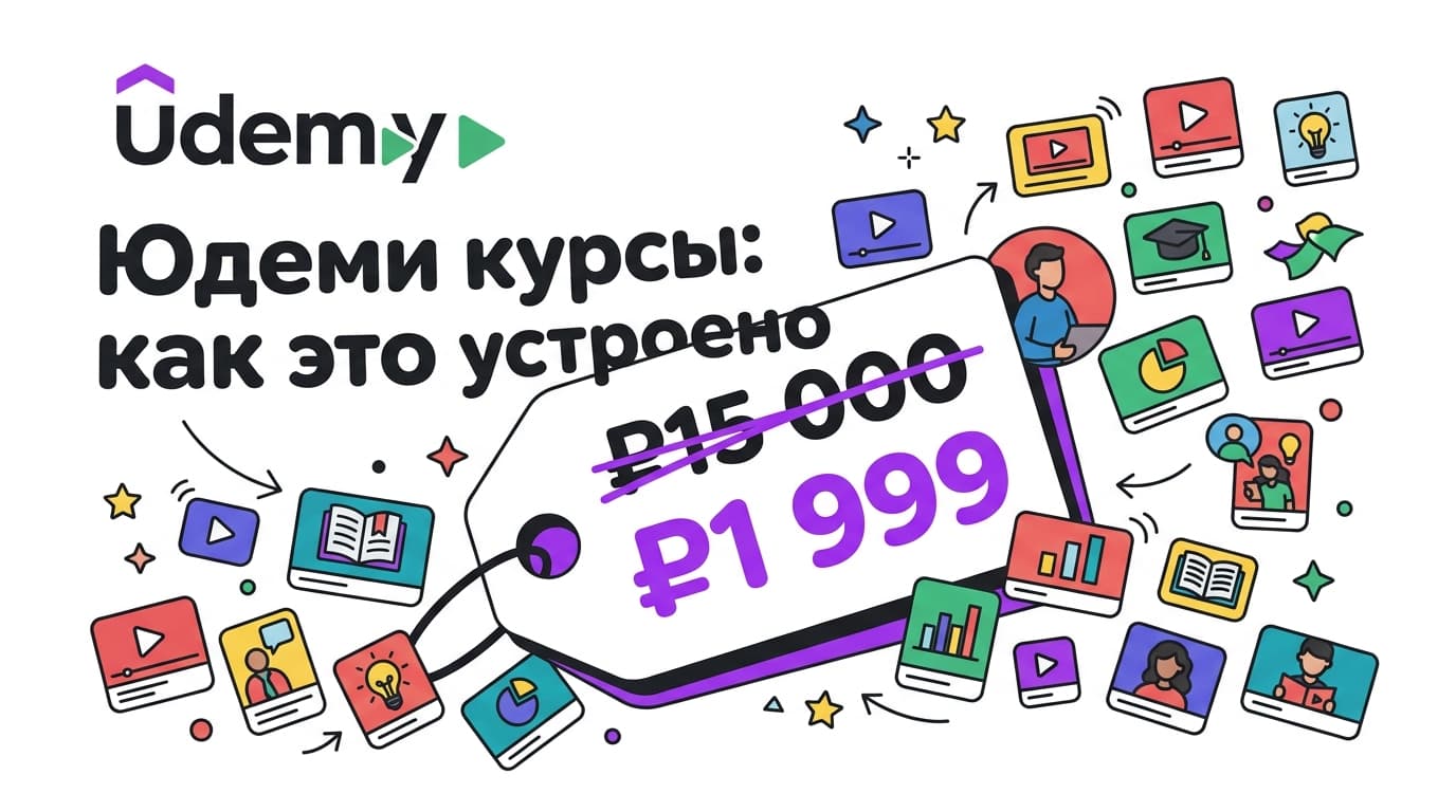 Юдеми курсы: как устроен каталог из 250 000 программ и почему полная цена — миф