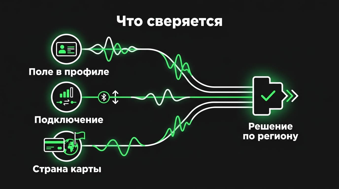 «Твоя страна не соответствует той, которая указана в профиле Spotify»: что делать — фото 2
