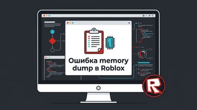 The memory dump was captured to your clipboard в Roblox: как исправить