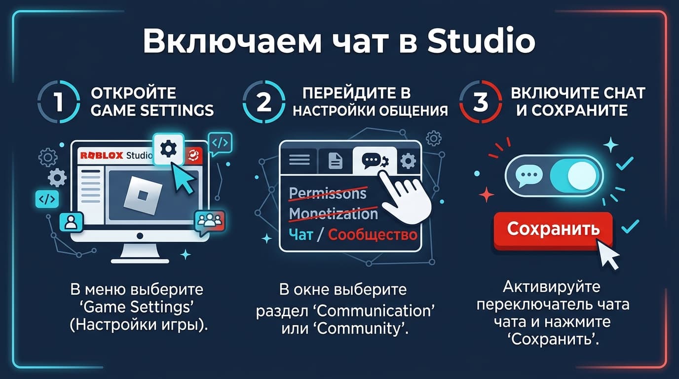 Как сделать чат в Roblox: добавляем TextChatService в свою игру — фото 2