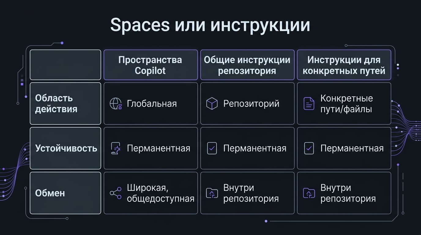 Что такое Copilot Spaces: как GitHub Copilot запоминает контекст проекта — фото 3