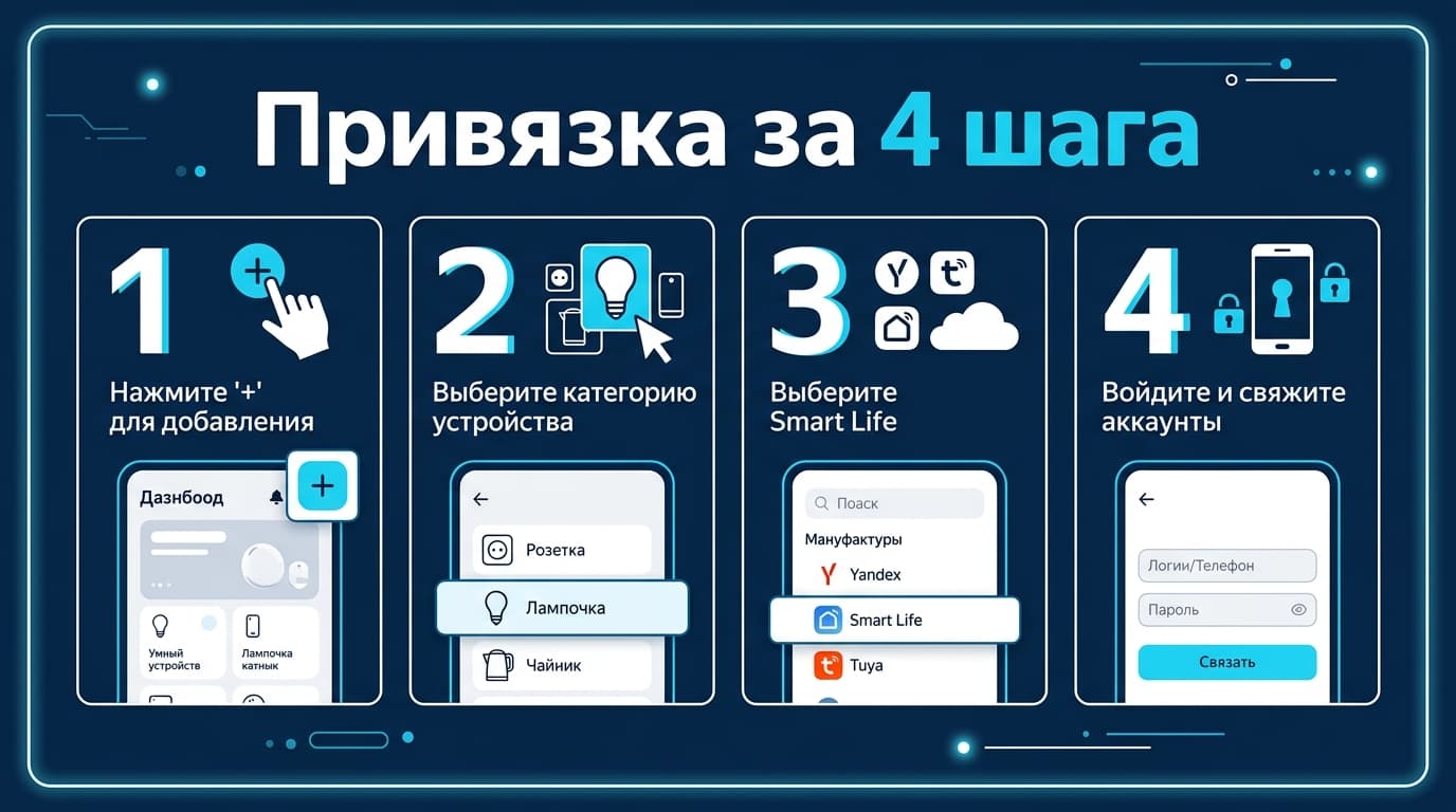 Как подключить Smart Life к Алисе и управлять умным домом голосом — фото 2