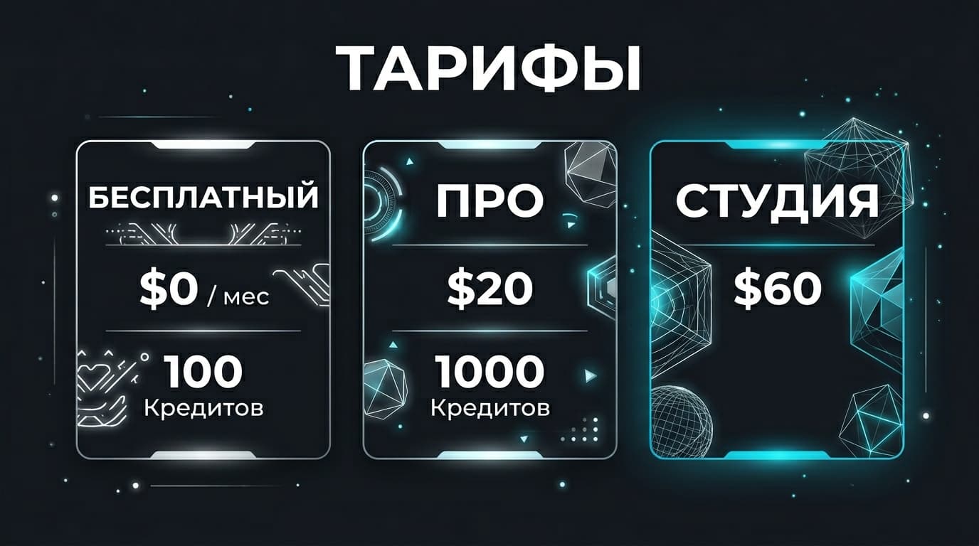 Meshy из России в 2026: как всё-таки оплатить генератор 3D-моделей, если своя карта не проходит — фото 1