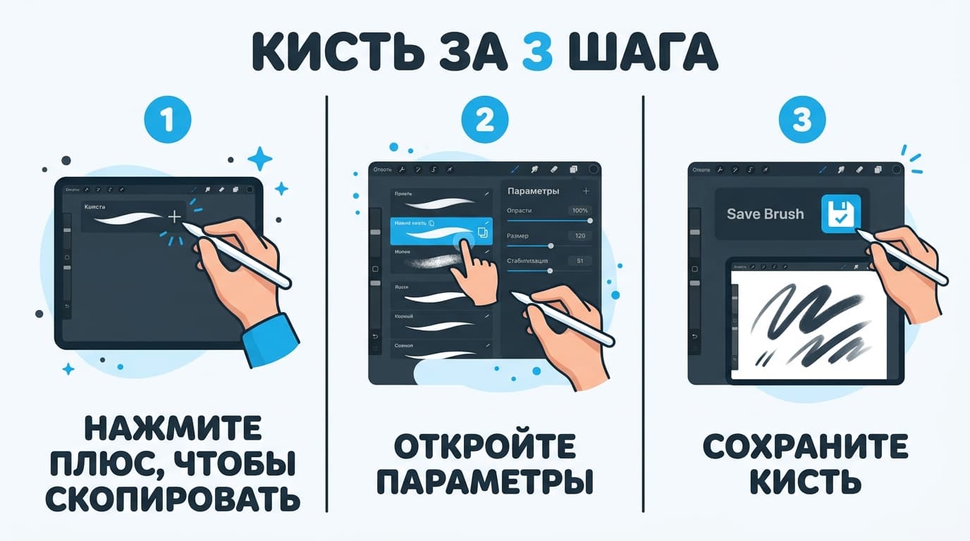 Как сделать свою кисть в ibisPaint: от базовой до полностью своей за пару минут — фото 1