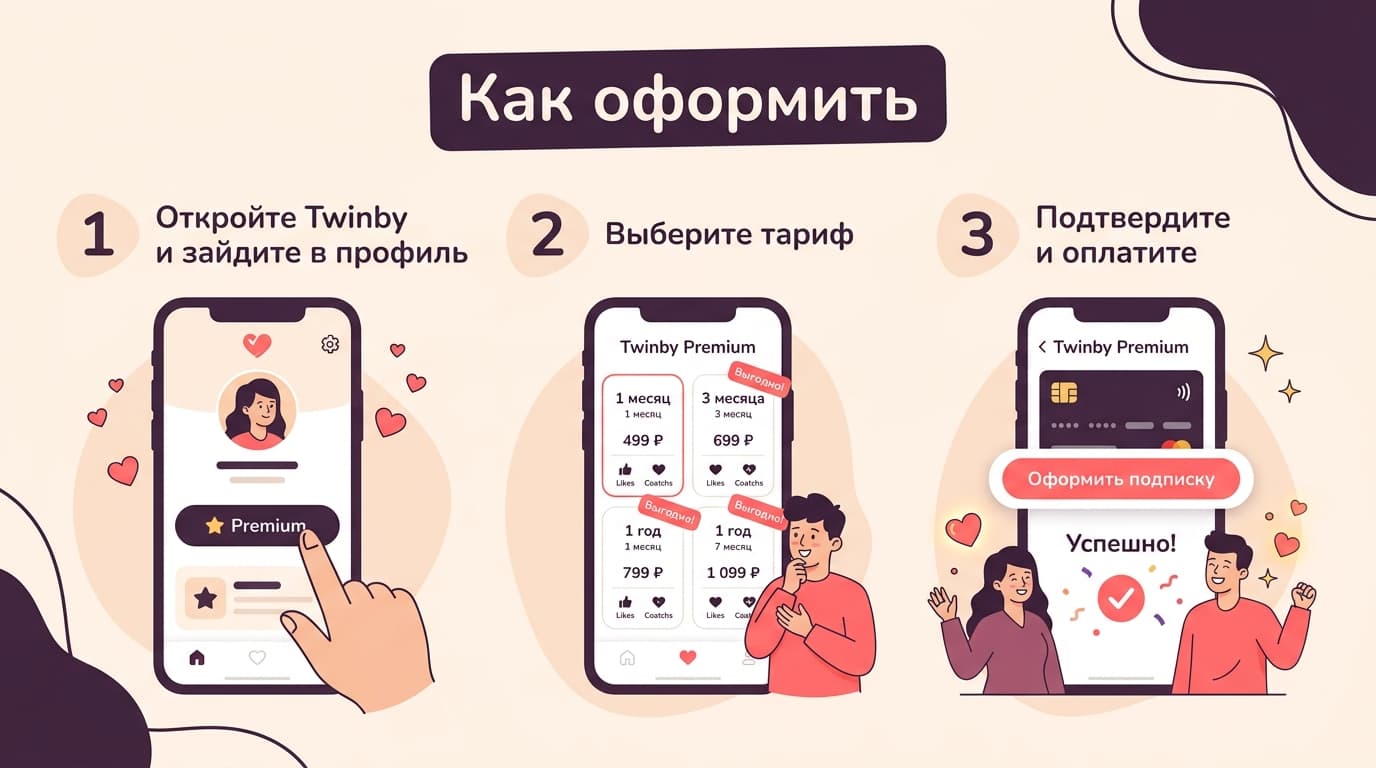 Твинби: как оплатить подписку в России в 2026 году — фото 3