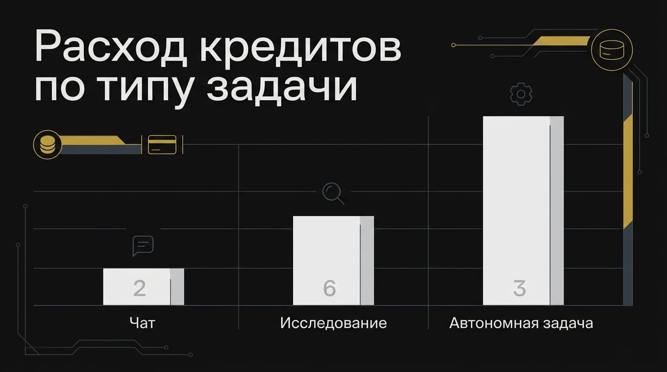 Что такое кредиты в Manus и как они тратятся: разбор тарифов и трат — фото 1