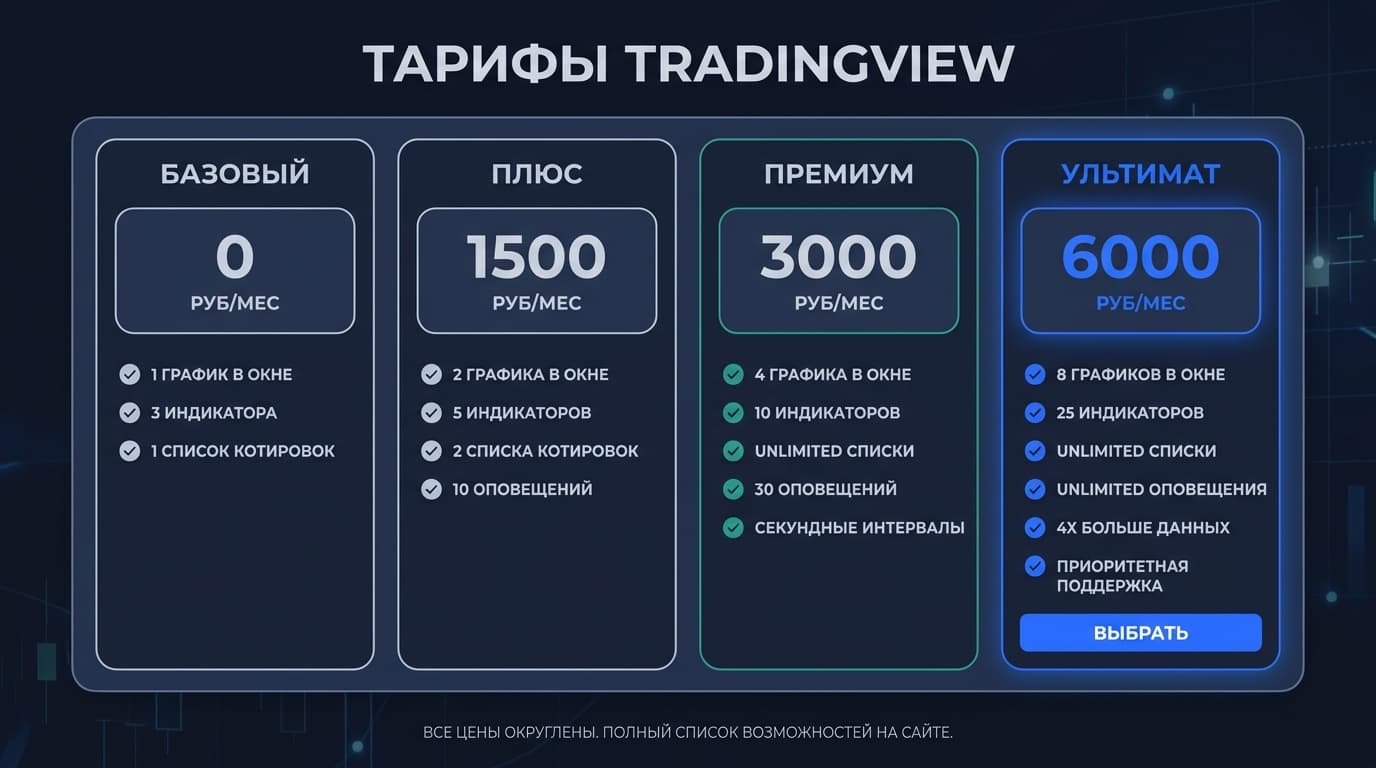 Как оформить подписку TradingView из России в 2026 году — фото 1