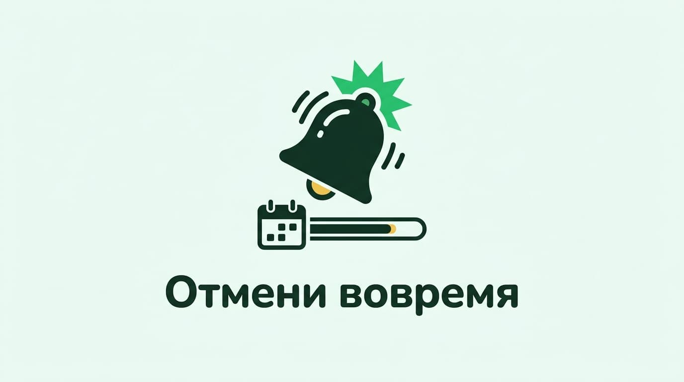 Как оформить бесплатную подписку и не попасть на списание в 2026 году — фото 3