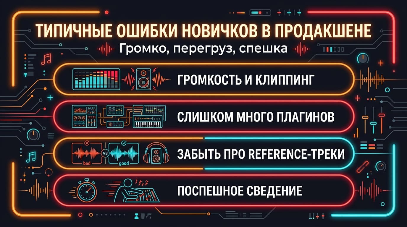 4 грабли новичка в FL Studio, из-за которых трек разваливается в колонках — фото 4