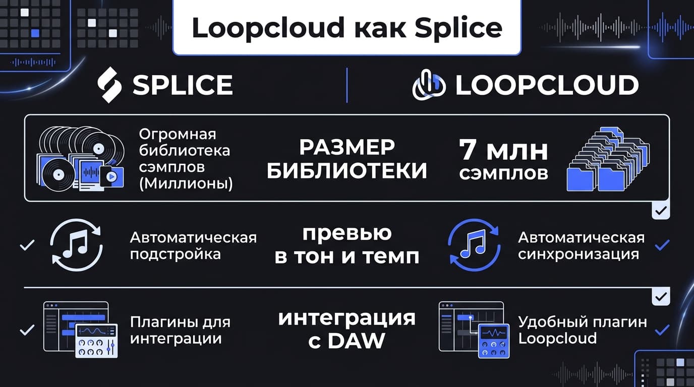 Чем заменить Splice: обзор альтернативных библиотек сэмплов и лупов — фото 1