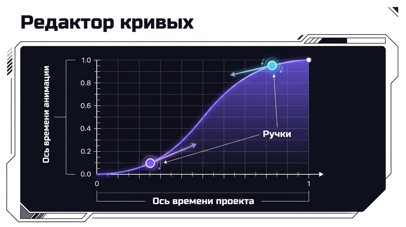 Как сделать ключевые кадры в Alight Motion: от первого ромба до кривых Bounce и Elastic — фото 4