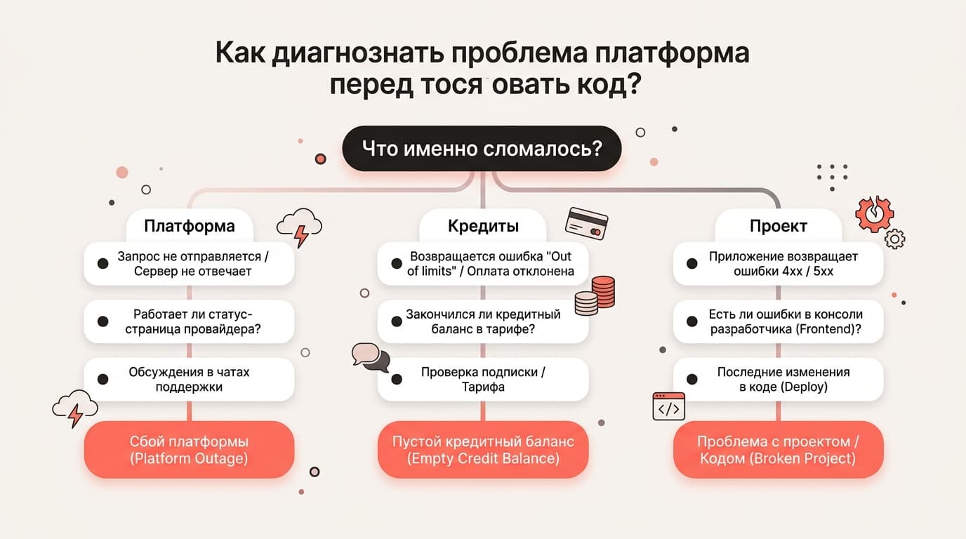 Lovable не работает: что именно сломалось и как это чинить — фото 1