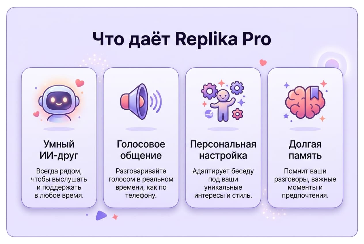 Как оформить подписку Replika из России в 2026 году: без зарубежной карты — фото 1