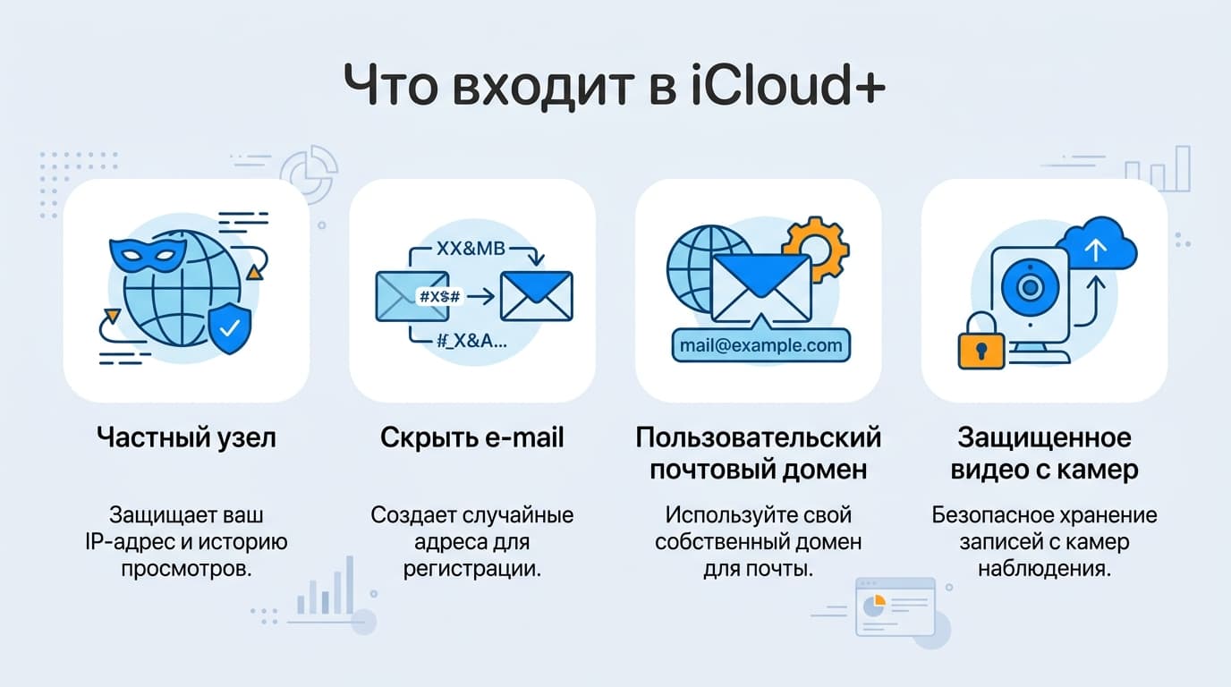 Оплата iCloud+ на iPhone: какой тариф брать и что делать, если платёж срывается — фото 4