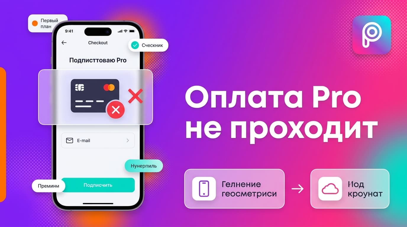 Как оформить подписку в Пиксарт, если карта постоянно отклоняется