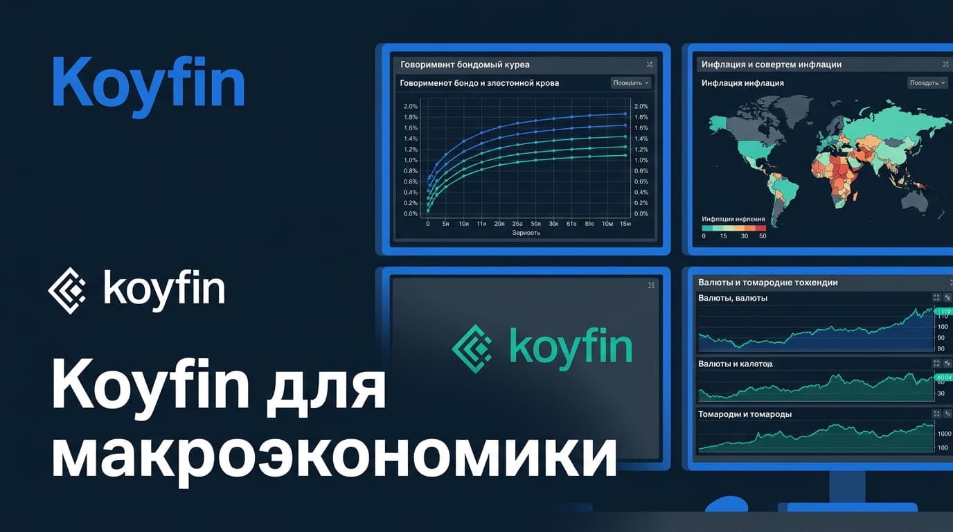 Koyfin для отслеживания макроэкономики: инструкция по дашбордам, кривым доходности и тарифам
