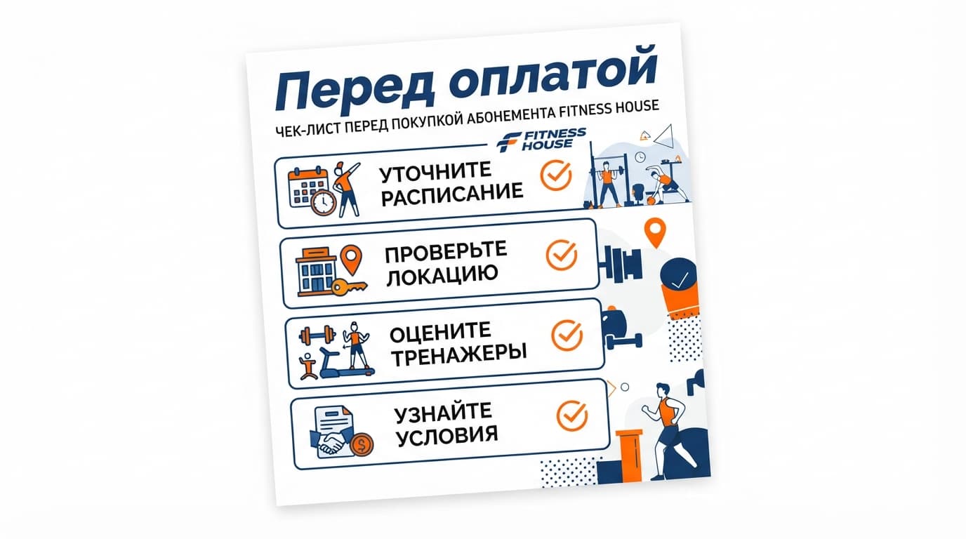 Fitness House: как оплатить подписку в 2026 году — фото 4