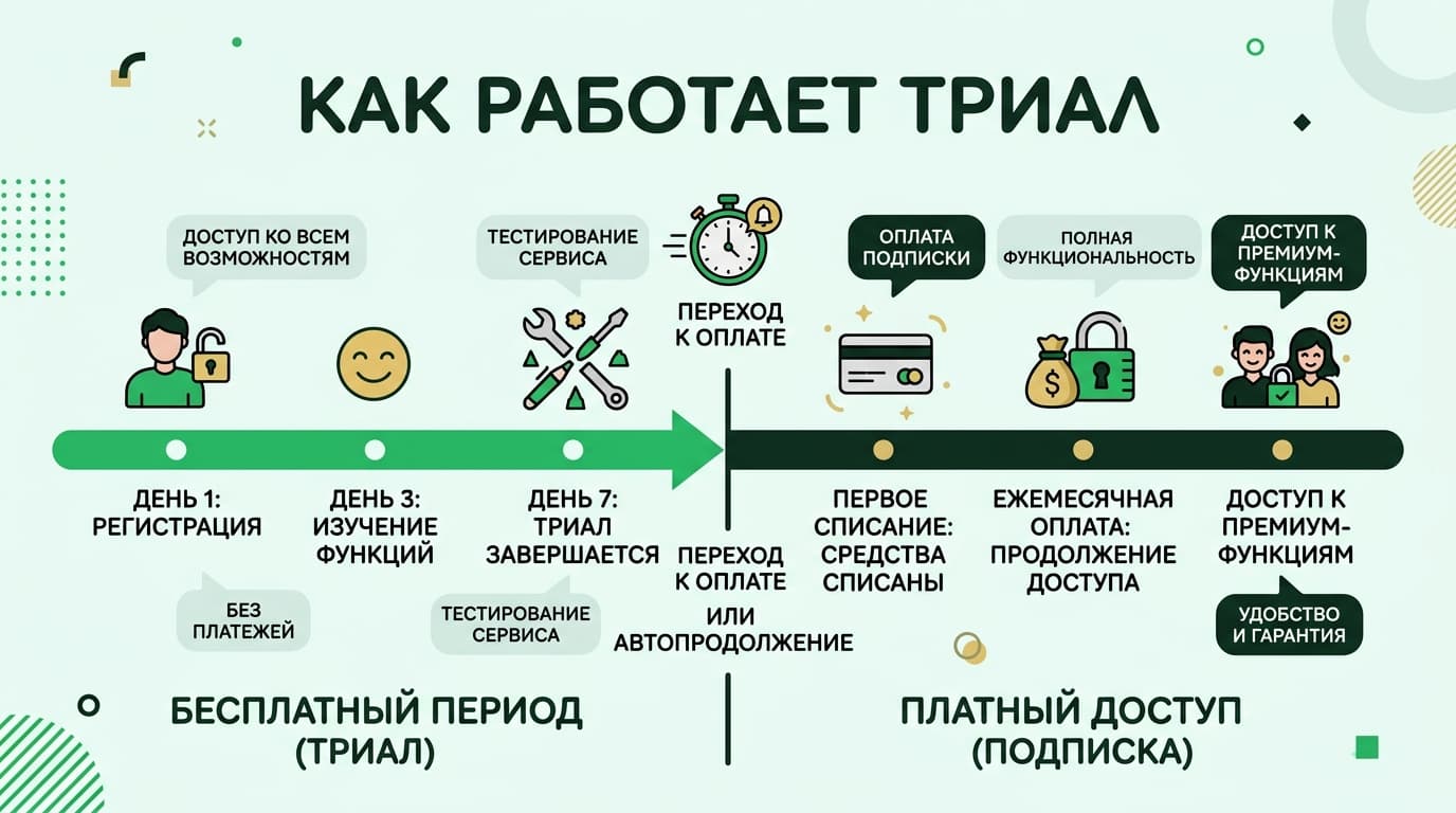 Как оформить бесплатную подписку и не попасть на списание в 2026 году — фото 1