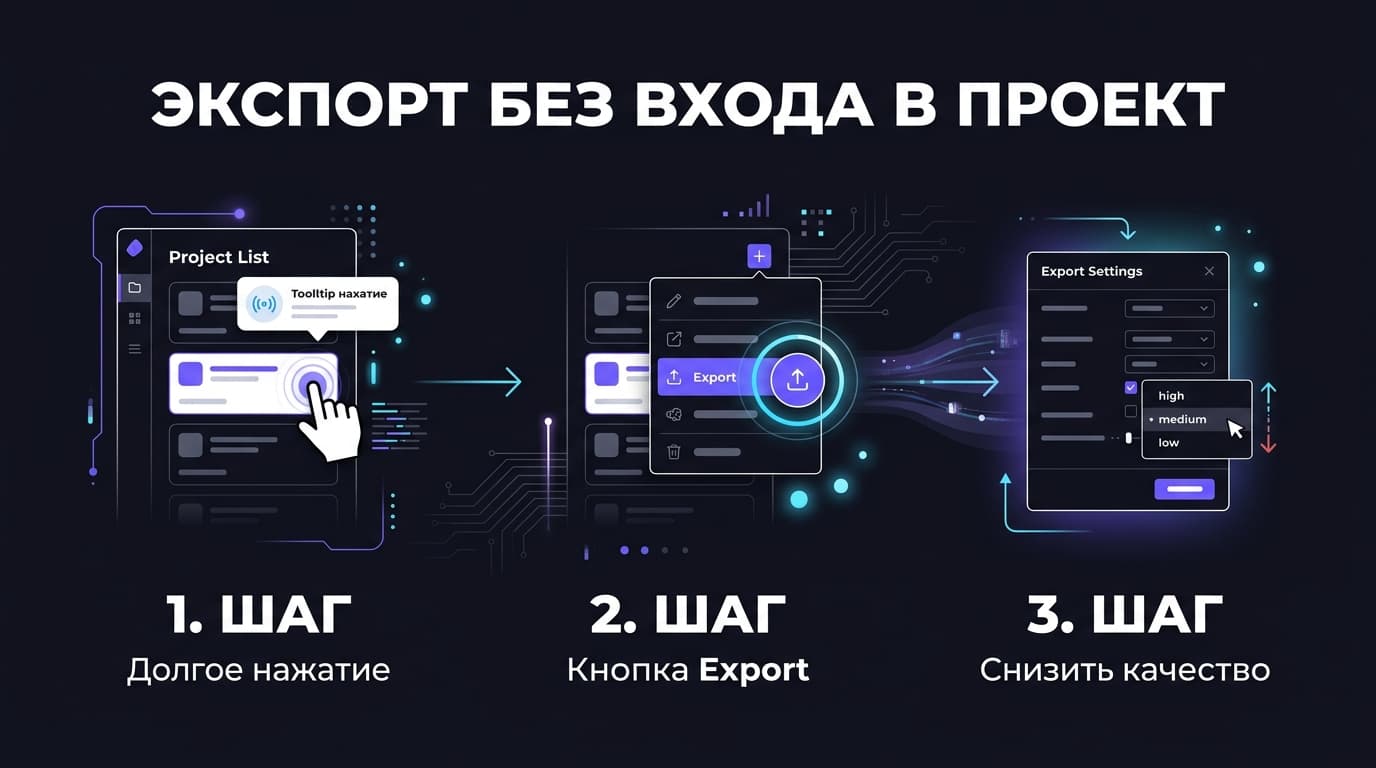 Что делать, если лагает Alight Motion: от разрешения проекта до тяжёлых эффектов — фото 5